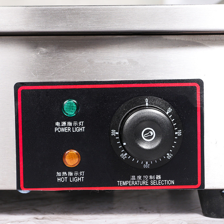 Electric griddle commercial frying steak teppanyaki electric flat griddle gas commercial hand cake electric hot griddle 820