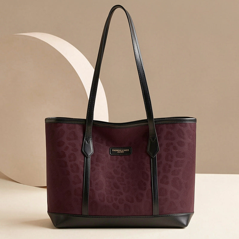 Fashionable commuter large capacity women's bag 2026 new high-end shoulder bag handbag trendy versatile tote bag