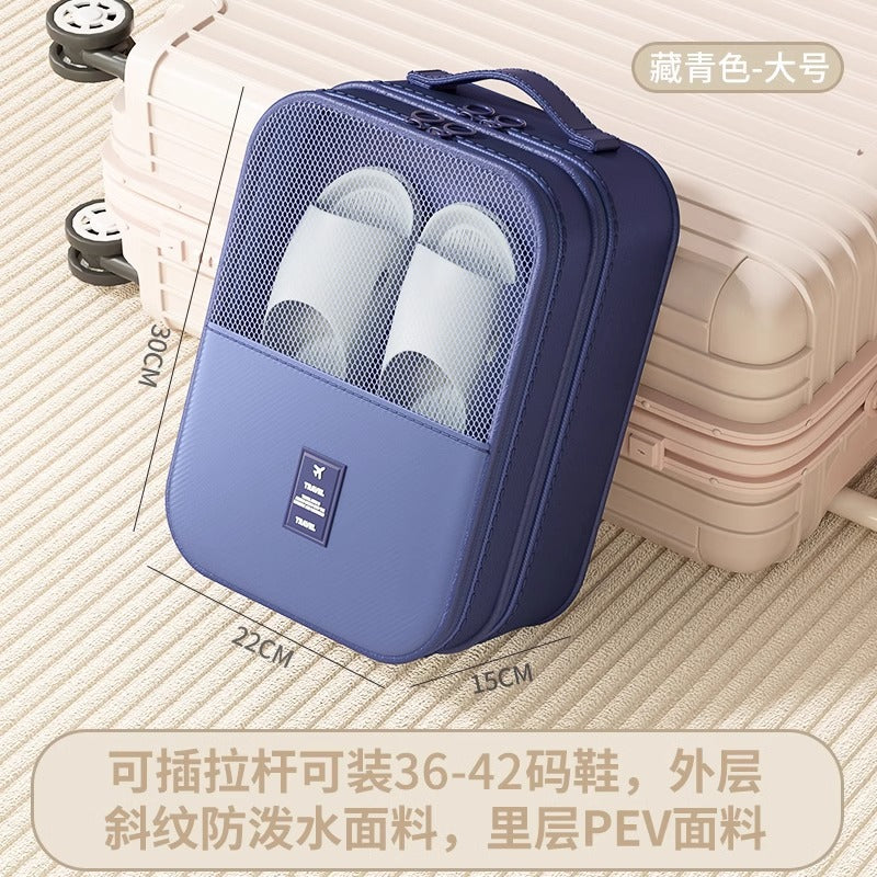 Customized travel shoes storage bag, suitcase, business trip travel portable shoe box, shoe cover, slippers, shoe bag storage bag