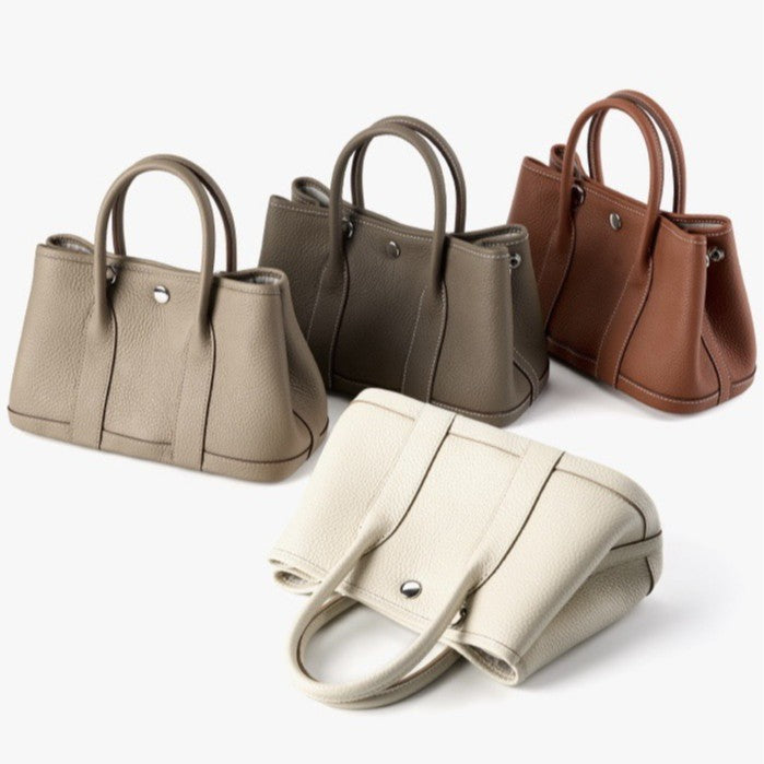 Garden top layer cowhide togo pattern women's bag casual shoulder crossbody high quality handheld satchel bag women