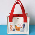 New arrival canvas bag shishi ruyi satchel bag small square bag fashioncasualcute lunch bag satchel bag hand bag