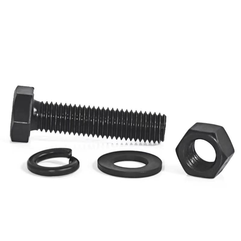 8.8 grade screw nut set hex bolt screw screw rod yongnian fastener high strength bolt