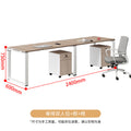 Single row double seat+cabinet+chair