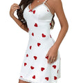 Sexy lingeriefashionexportsexyintimates factory heart-shaped suspender dresssexy nightgown cross-border
