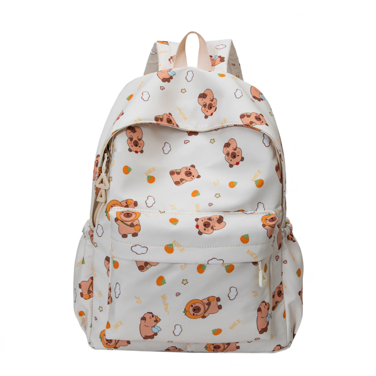 New printed cartoon children's backpack casual versatile primary and secondary school student schoolbag large-capacity junior high school student backpack