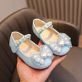 spring/autumn korean style new girls' leather shoes, export order, princess flats, children's velcro performance dance shoes