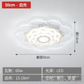Modern minimalist wavy lotus ceiling light - gold trim, irregular cloud design - perfect for living rooms, master & guest bedrooms