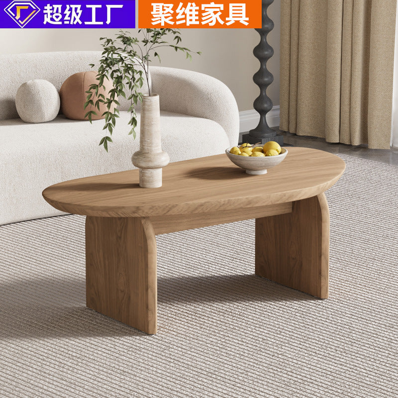 Source factory scandinavian japanese exquisite dining table coffee table oval tea table retrob&b creative designer table