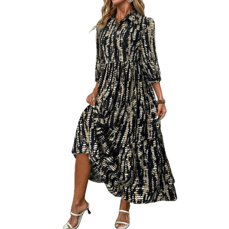Real shot of in stockexport cross-border 1688  shopee independent station fashiondress
