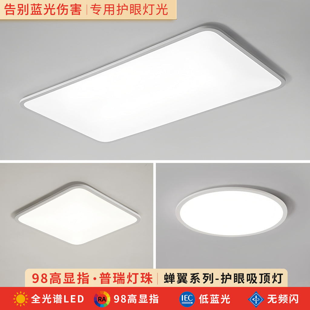 Living room light modern simple atmosphere led ultra-thin 2025 new ceiling light whole house package Zhongshan lighting Daquan