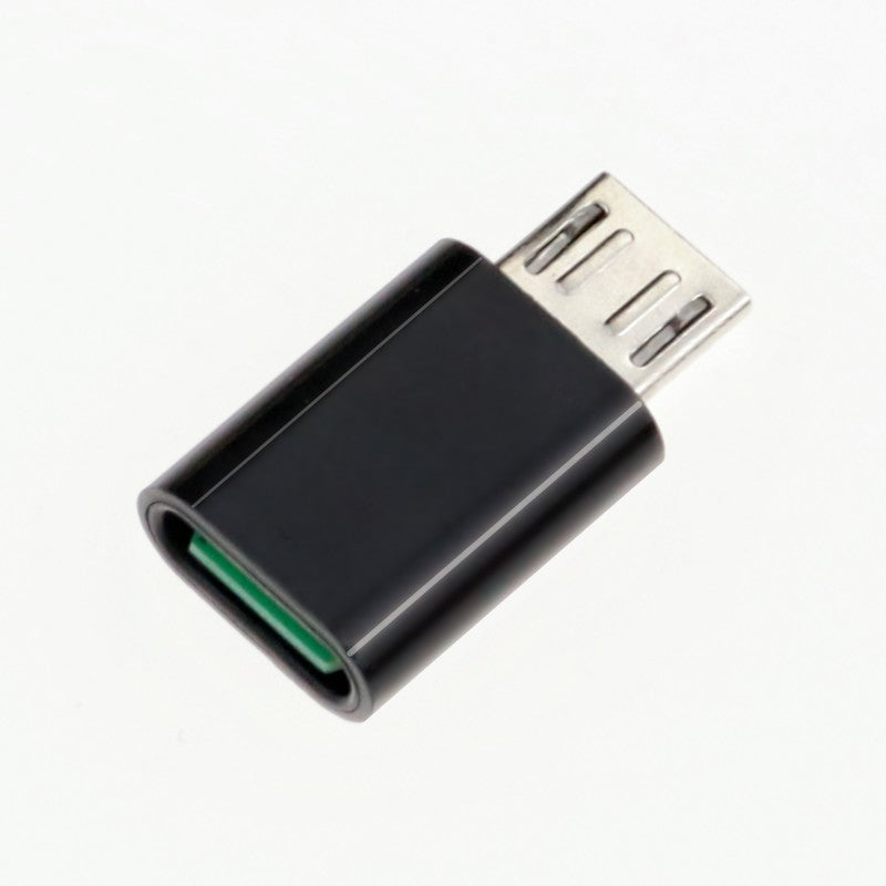 Type-c female to micro usb adapter for phone charging and data transfer, v8 converter with tpc interface, 5-pin android otg