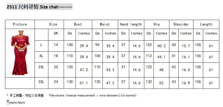 supply of african women's clothing sequin dress silm fishtail long skirt bubble mesh sleeves fashion evening wear fashion