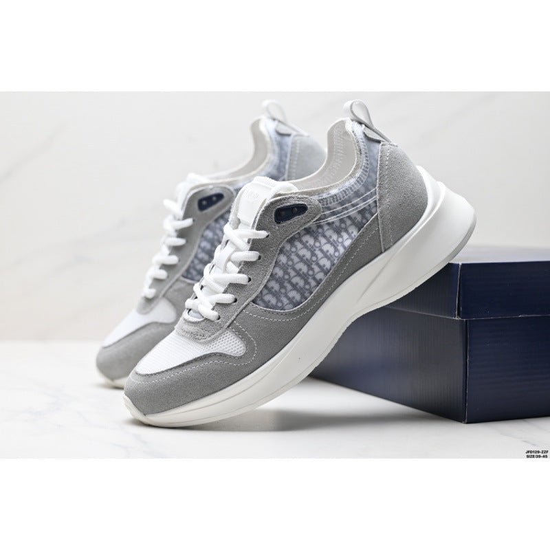 us station men's printed breathable sports shoes trendybest sellingd family heightening outdoor casual comfortable running shoes
