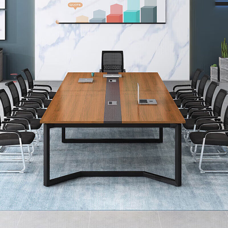 Saint li conference table long table casual modern reception table and chair combination negotiation training table long table office furniture