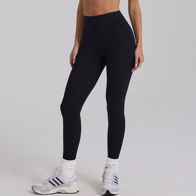 New arrival yoga clothes high waist hip lifting and abdominal control shorts nine-point pants suspenders beautiful back running sports intimates bra suit
