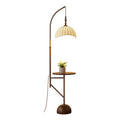 Medieval style floor lamp living room sofa beside wabi-sabi style zen high-end bedroom study storage atmosphere bedside lamp