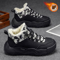 Northeastern snow boots for men winterfleece-linedthickenedheattech two-cotton shoes for men minus 40 degrees cold-proof boots waterproof outdoor