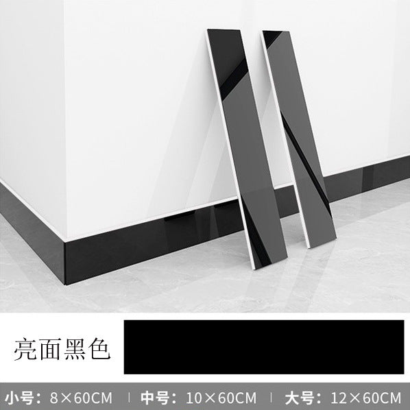 [Wholesale] Thickened skirting self-adhesive marble wall sticker foamed floor foot line strip tile living room bedroom decoration