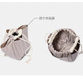 Tc pattern top layer cowhide 22cm large bucket bag vegetable basket women's bag genuine leather satchel bag wedding bag mommy women's bag