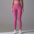 New arrival free underwear without embarrassing lines high waist tight nude nine-point pants sports running fitness high elastic yoga pants