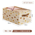 New little red flower divided storage box, underwear organizer, pp board clothes and pants storage solution, clothing storage box