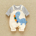 Newborn baby romper - cute cartoon design for boys & girls - trendy spring/autumn style