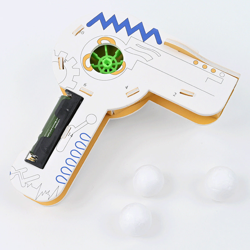 KT version material blow blower physics Bernoulli handmade DIY small production STEAM teaching aids material package experimental meow