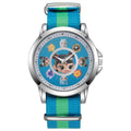 Cute cartoon nezha demon child descends to earth children's watch - stylish quartz watch for elementary school students, boys and girls