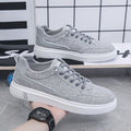 Men's spring 2025 new arrivals: athletic & casual canvas shoes - men's work & commute canvas sneakers - men's linen flat sneakers
