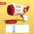 Semi-automatic-[red] 29-hole light space bubble gun—opp