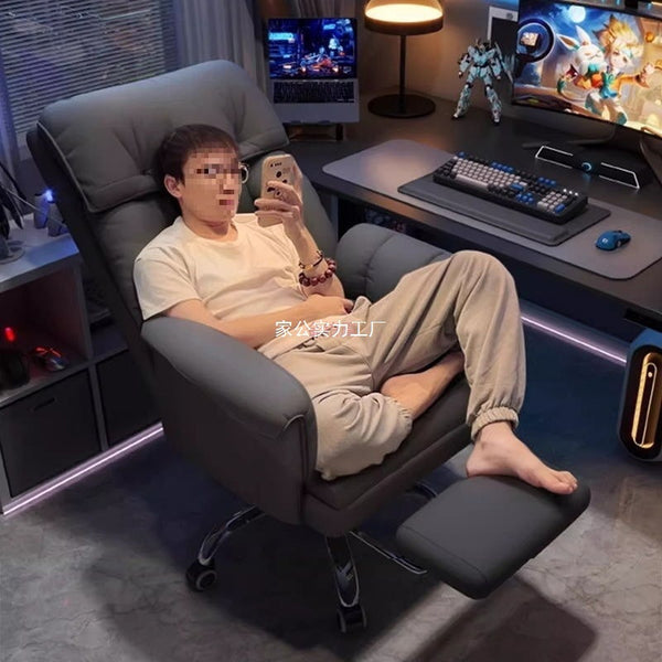 Gaming chair boys game seat computer chair comfortable sedentary ergonomic back chair office study desk chair