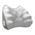 Electric lumbar massager backrest - car, office, and travel support