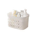 Bath basket satchel bathroom toiletries storage basket plastic dormitory bath basket rectangular storage basket bath basket