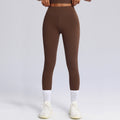 Lulu-inspired lycra high-waisted yoga pants - tummy control, butt-lifting, tight-fitting workout leggings - buttery soft, breathable fitness pants