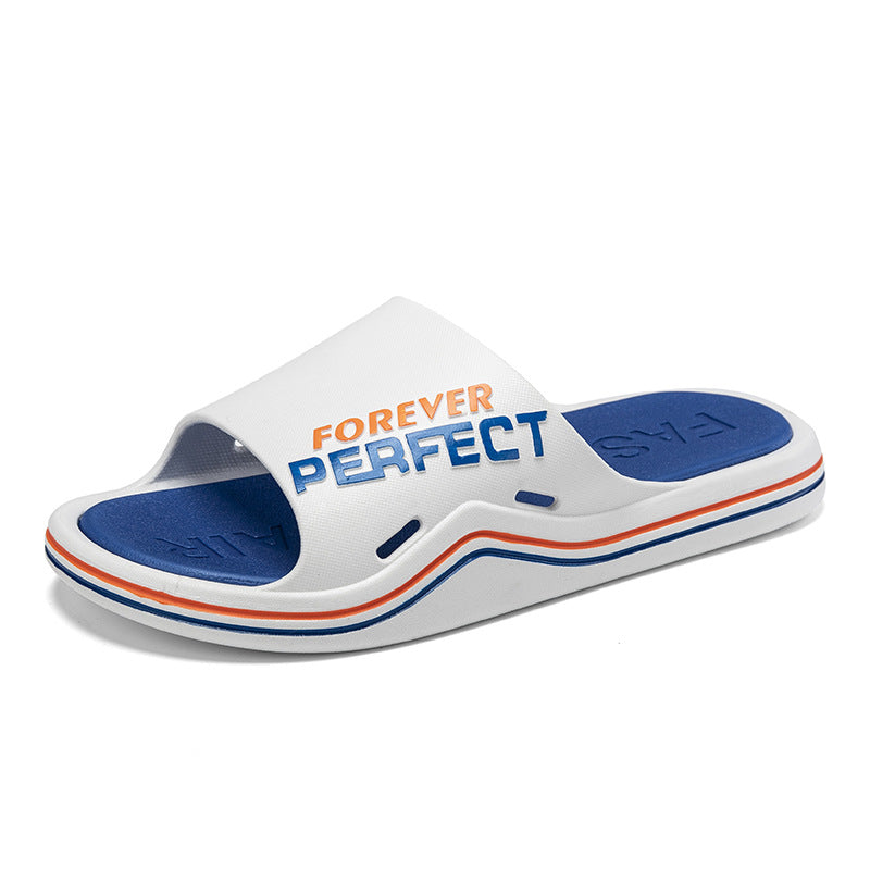 2024 new men's athletic sandals & slippers - summer fashion, outdoor wear, one-strap, thick-soled, home anti-slip indoor slippers for men