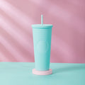 Spray painted tiffany green