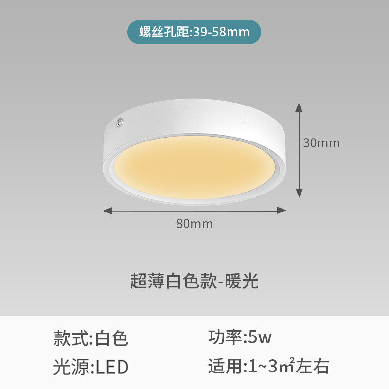Entryway lights, hallway lights, corridor lighting fixtures - 2026 new small-sized ceiling lights for entryways and foyers