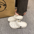Cartoon dog clogs women's summer soft thick sole stomping on shit medical nurse baotou sandals outweareasiest for match