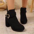 autumn new arrival: plus-size women's casual comfortable european and american style fashionable outerwear boots - wholesale