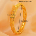 Middle eastern luxury arabian ethiopian bidaybi women's bracelet african jewelry indian bangle banquet wedding