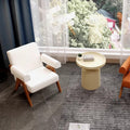 Negotiation table and chair combination, star hotel chair, rest, reception, sales suite, solid wood sofa chair, all solid wood
