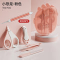 Lf - little dinosaur style - pink + light-up ear spoon