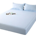 Pure color bed cover single piece bed cover three piece set simmons bed skirt one circle elastic all inclusive fitted sheet bed bag