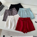 K-stylehigh waistcasualcasualloose pants shorts women's summer looseslimming lookeasiest for match drawstring sports casual pantssummer
