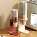Disposable cup dispenser wall-mounted storage rack bar water dispenser water cup storage box paper cup holder cup holder
