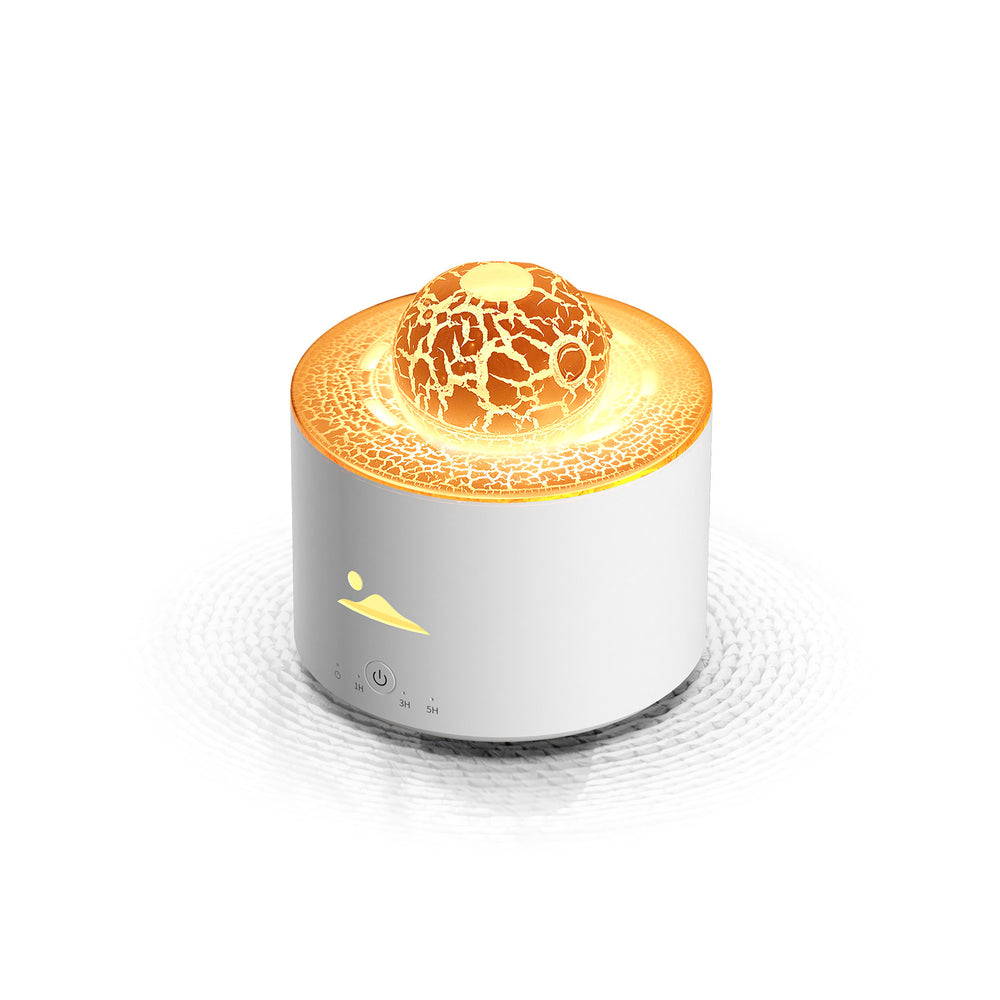 Export source volcano aromatherapy machine flame humidifier air diffuser ultrasonic essential oil large mist humidifier