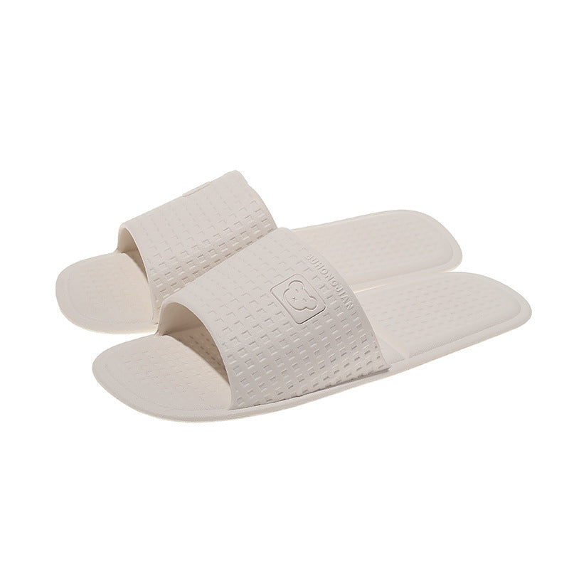 Travel foldable slippers summer couple outing travel non-slipabrasion resistantplaid couple hotel disposable slippers