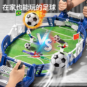 Kids' foosball table - desktop two-player game - parent-child interactive game - educational board game - simulated stadium - boys' toy