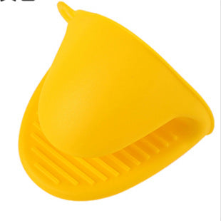 Heat-resistant oven mitts, kitchen utensil clips, silicone non-slip baking oven microwave plate grippers, 43g