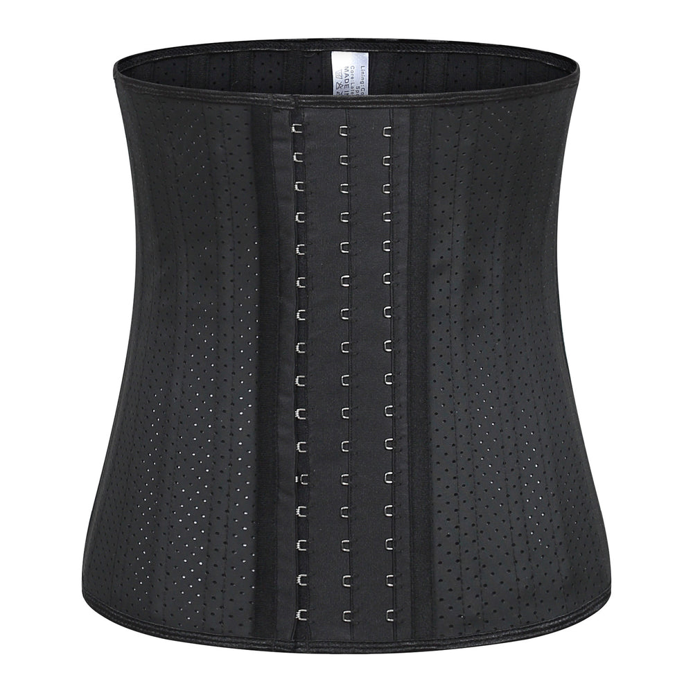 25-bone punching sports tight corset rubber fitness waist seal abdominal belt corset latex shapewear